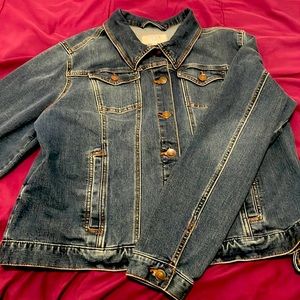time and tru jean jacket , size:xl , worn 2x